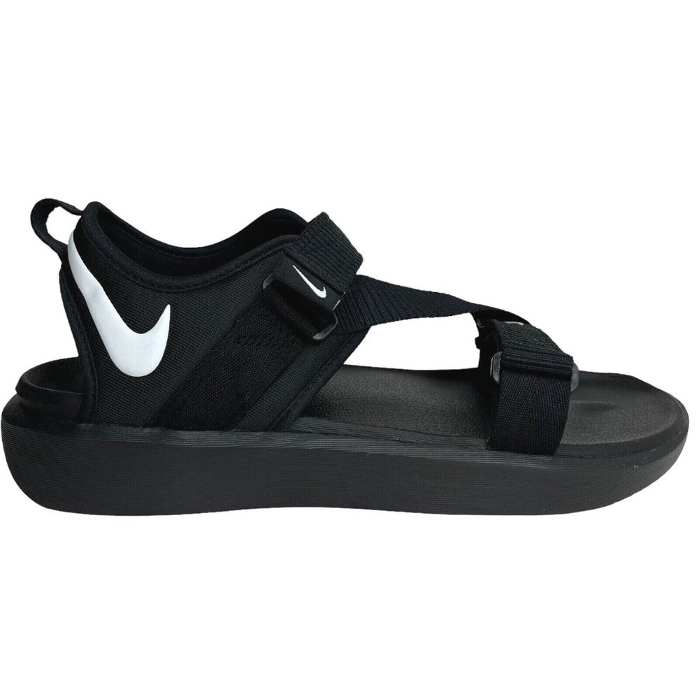 Nike Mens Vista Casual Sandals Size 12 Black White Lightweight & Comfortable - Picture 14 of 14